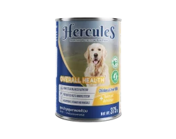 เฮอร์คิวลิสอาหารสุนัขสูตรน้ำเกรวี่ สูตรบำรุงสุขภาพองค์รวม 375 กรัม
